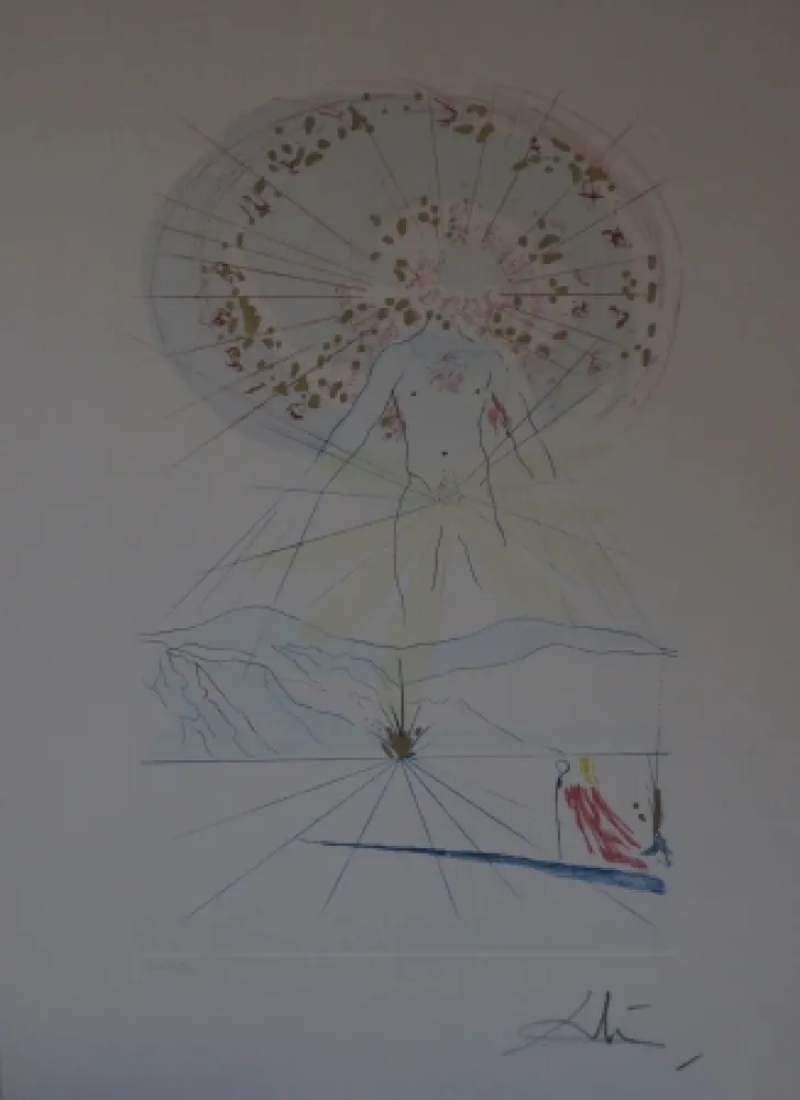 Eau-Forte Et Aquatinte Dali - Sans titre