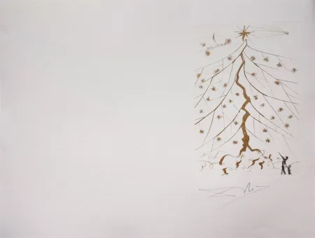 Gravure Dali - Star of Bethlehem