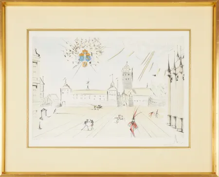 Gravure Dali - Stockholms Slott