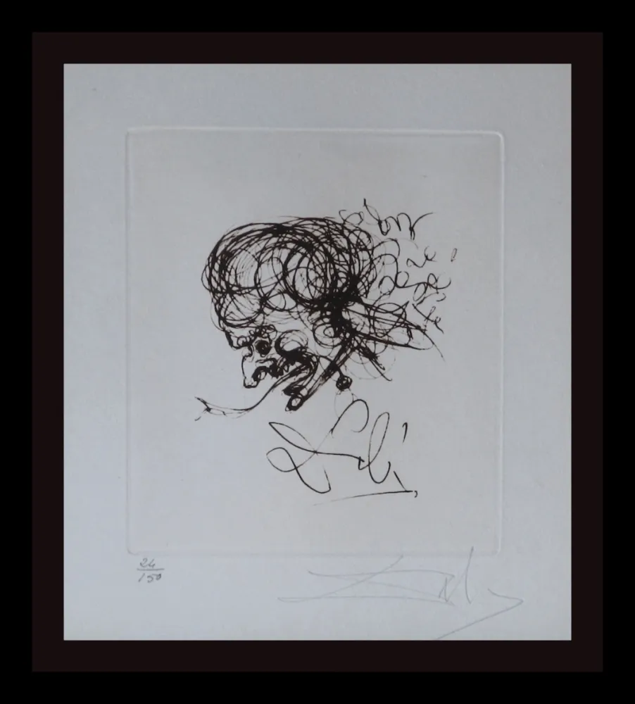 Gravure Dali - Symbols Devil