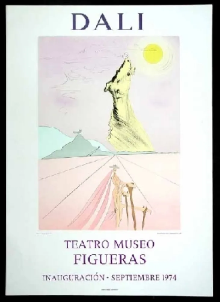 Affiche Dali - Teatro museo Figueras