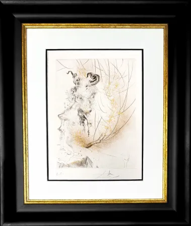 Gravure Dali - Tête de veau (Calf's Head)