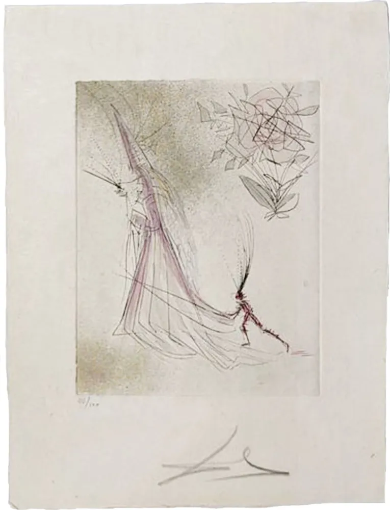 Pointe-Sèche Dali - The Ghost and the Rose (The Spectre and the Rose)