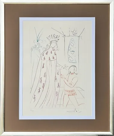 Pointe-Sèche Dali - The Knighting of Lancelot