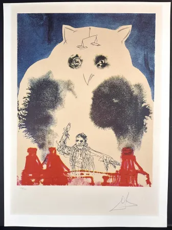 Lithographie Dali - The Lawyer
