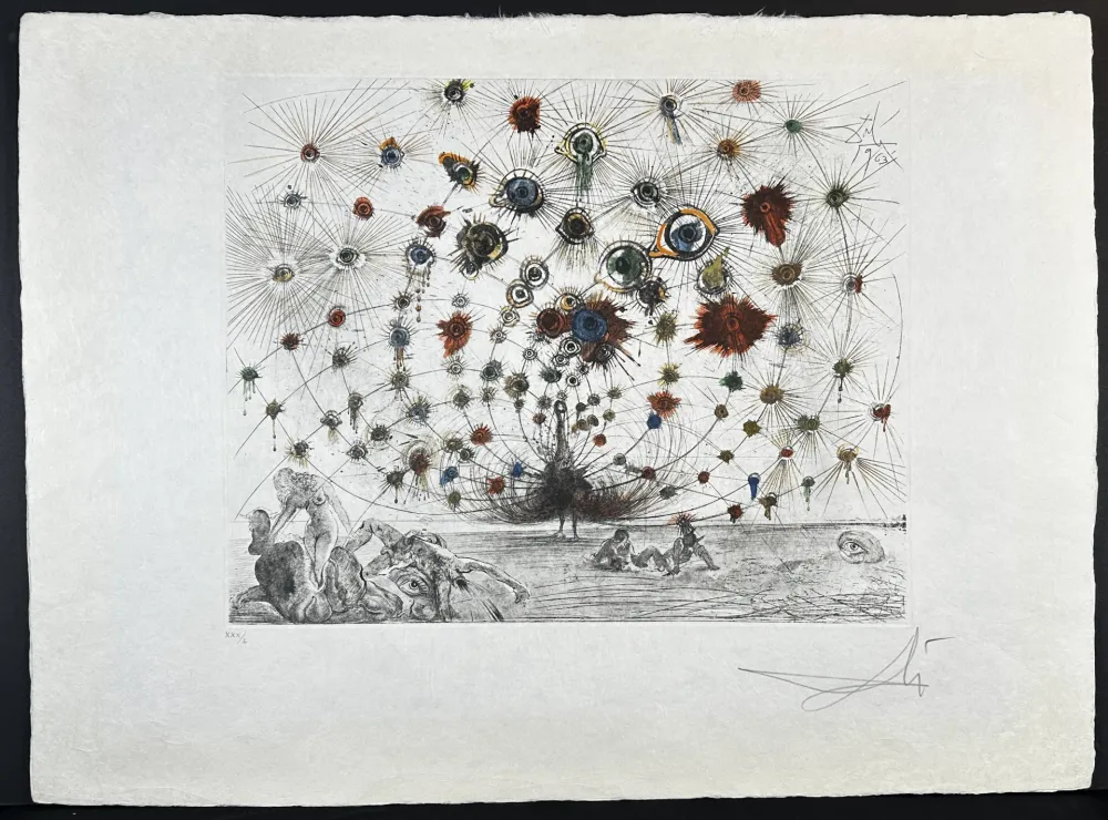 Gravure Dali - The Mythology Argus Color