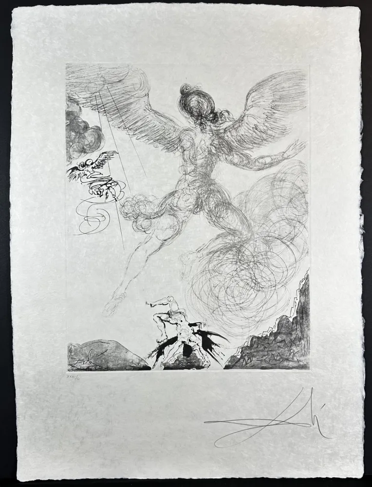 Gravure Dali - The Mythology Icarus