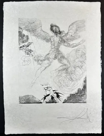 Gravure Dali - The Mythology Icarus