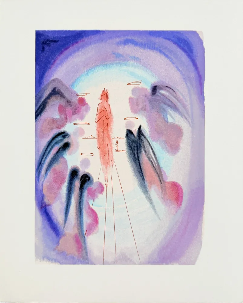 Gravure Sur Bois Dali - The Paradise, Canto 24 - The Joy of the Blessed