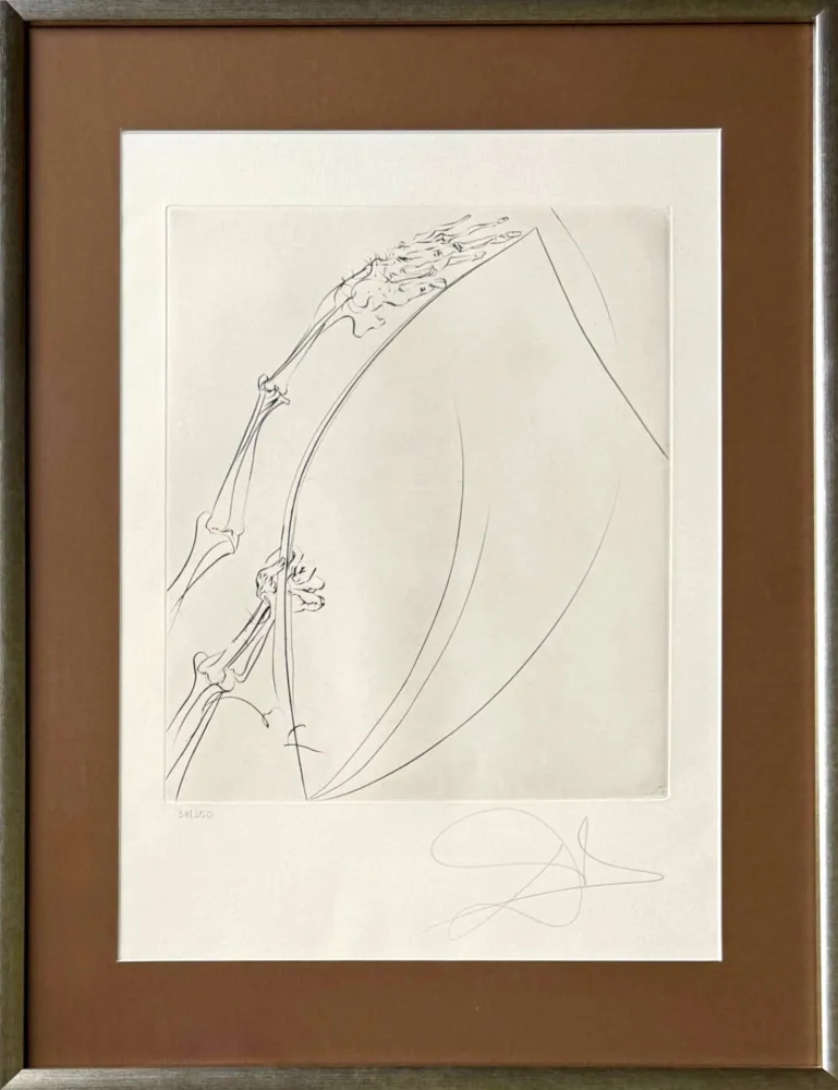 Eau-Forte Dali - The Rod