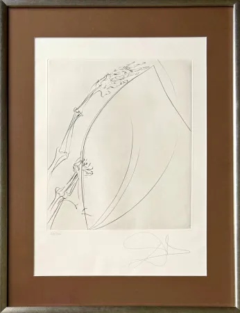 Eau-Forte Dali - The Rod