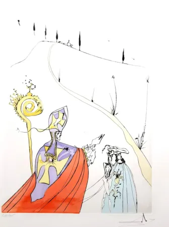 Gravure Dali - The Sacred Love of Gala