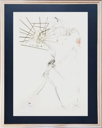 Eau-Forte Dali - The Three False Barons