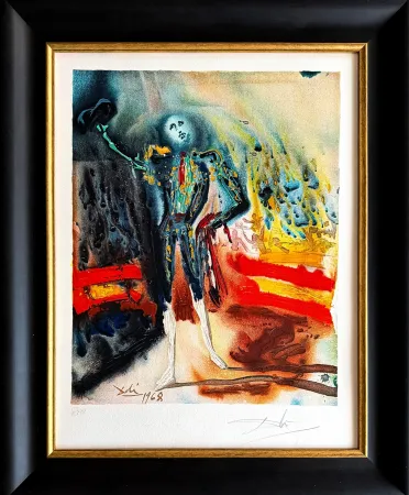 Lithographie Dali - Tribute to Escamillo