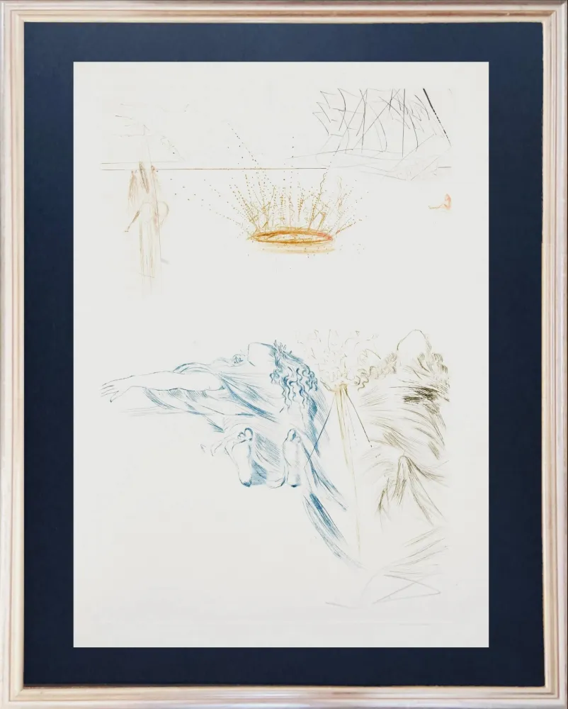 Eau-Forte Dali - Tristram's Testament