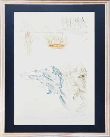 Eau-Forte Dali - Tristram's Testament