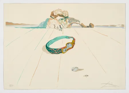 Lithographie Dali - Untitled
