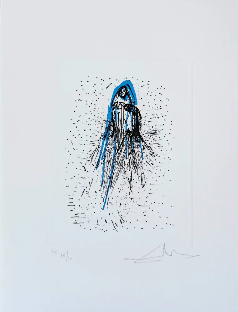 Eau-Forte Dali - Virgo