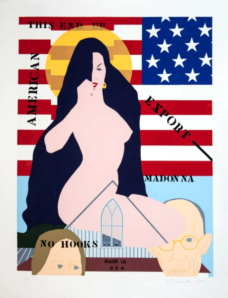 Sérigraphie D'arcangelo - American Madonna No. 1