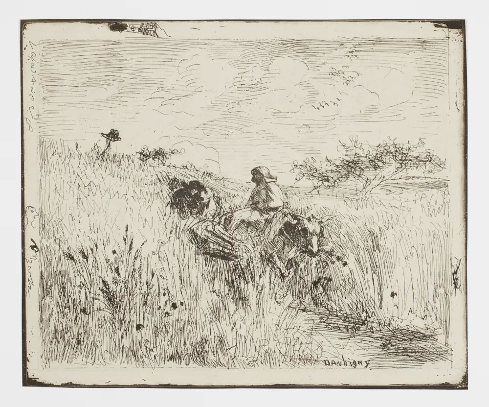 Aucune Technique Daubigny - Sentier dans les Blés (The Path in the Wheatfield)