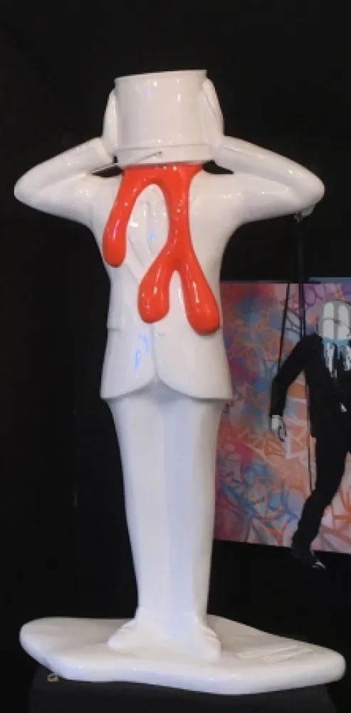 Aucune Technique David - Tête dans l'art