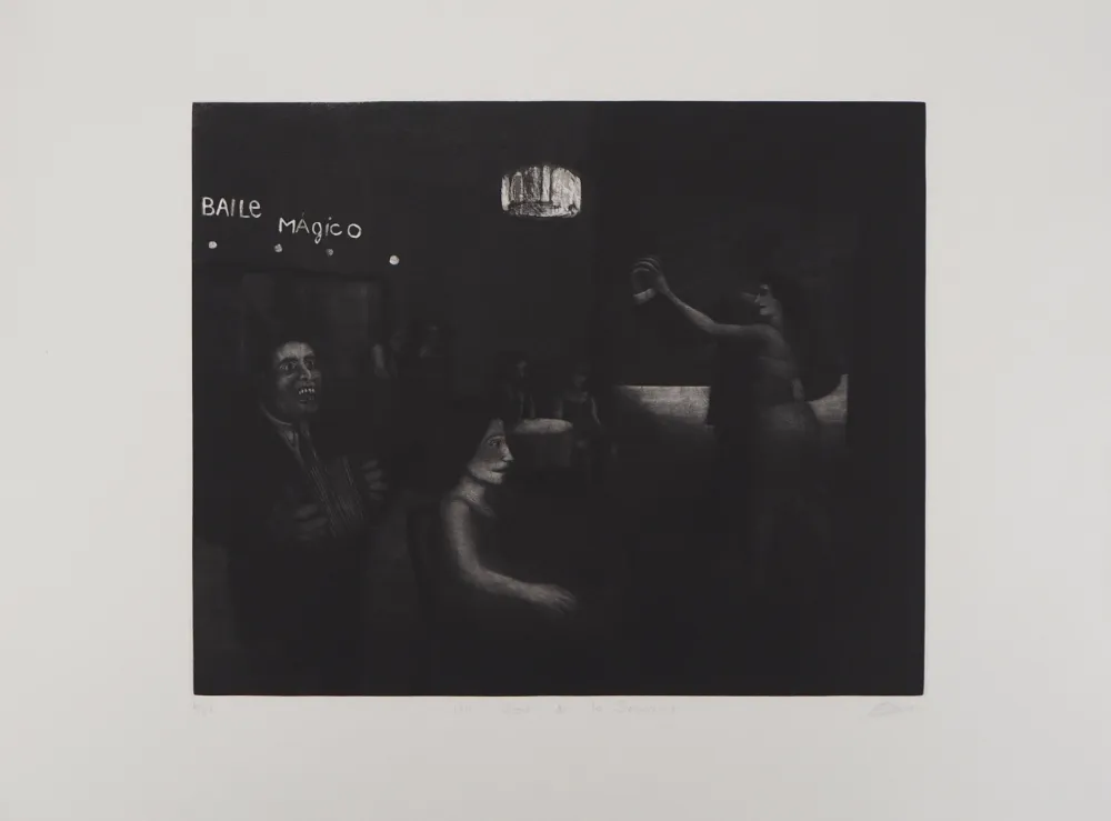 Gravure Davies - Un soir de la semaine