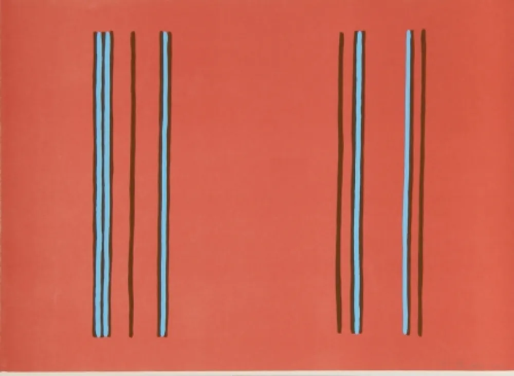 Lithographie Davis - Lilac