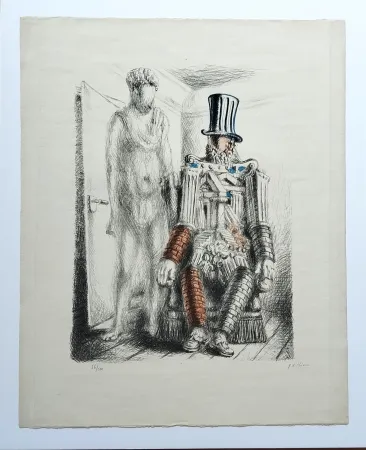 Lithographie De Chirico - Il ritorno del figliol prodigo