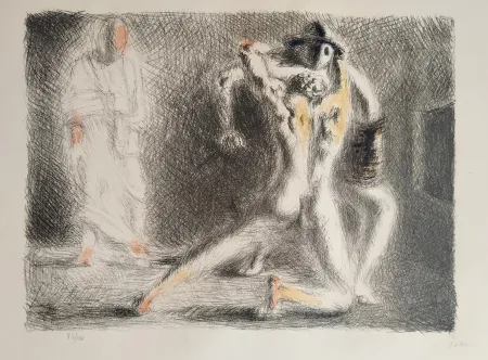 Lithographie De Chirico - Scuola di Gladiatori