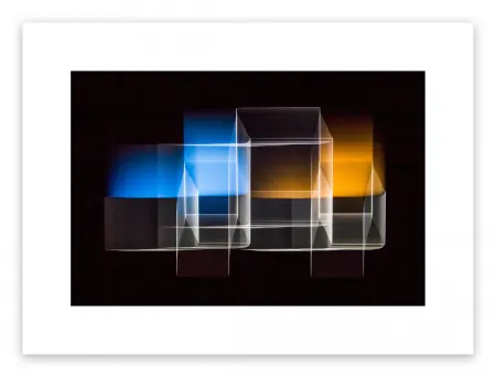 Photographie De Haan - Two bridged squares 1