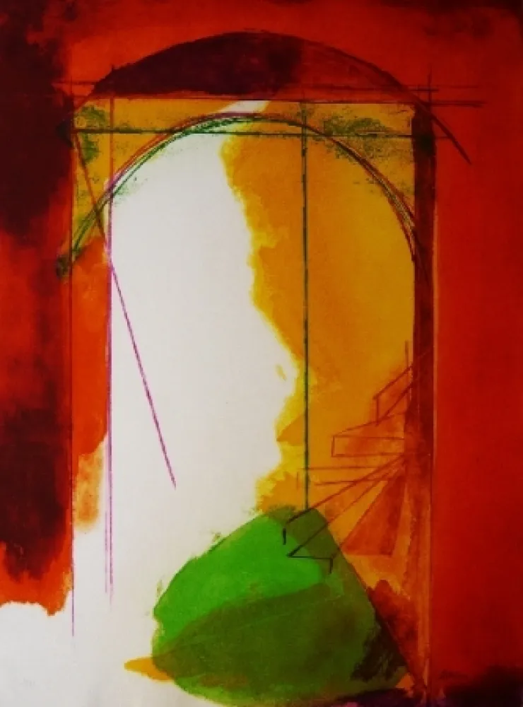 Eau-Forte Et Aquatinte De Juan - Puerta arabe