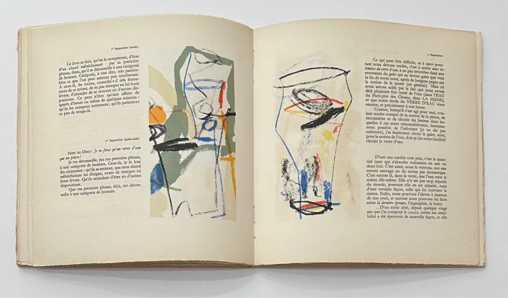 Livre Illustré De Kermadec - Le verre d'eau