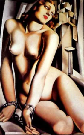 Sérigraphie De Lempicka - Andromeda 