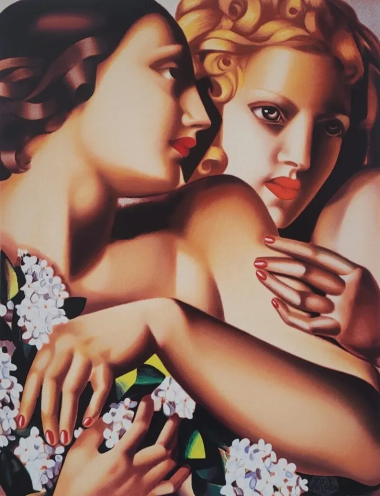 Sérigraphie De Lempicka - Printemps 