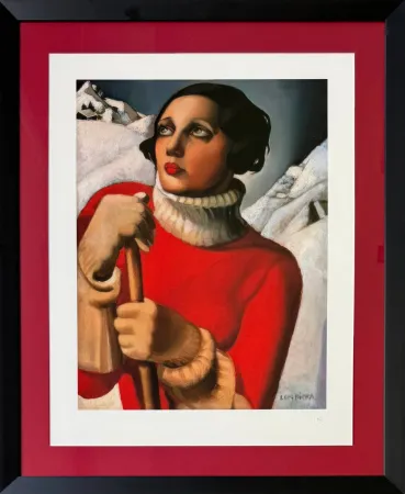 Estampe Numérique De Lempicka - Saint Moritz, 1929