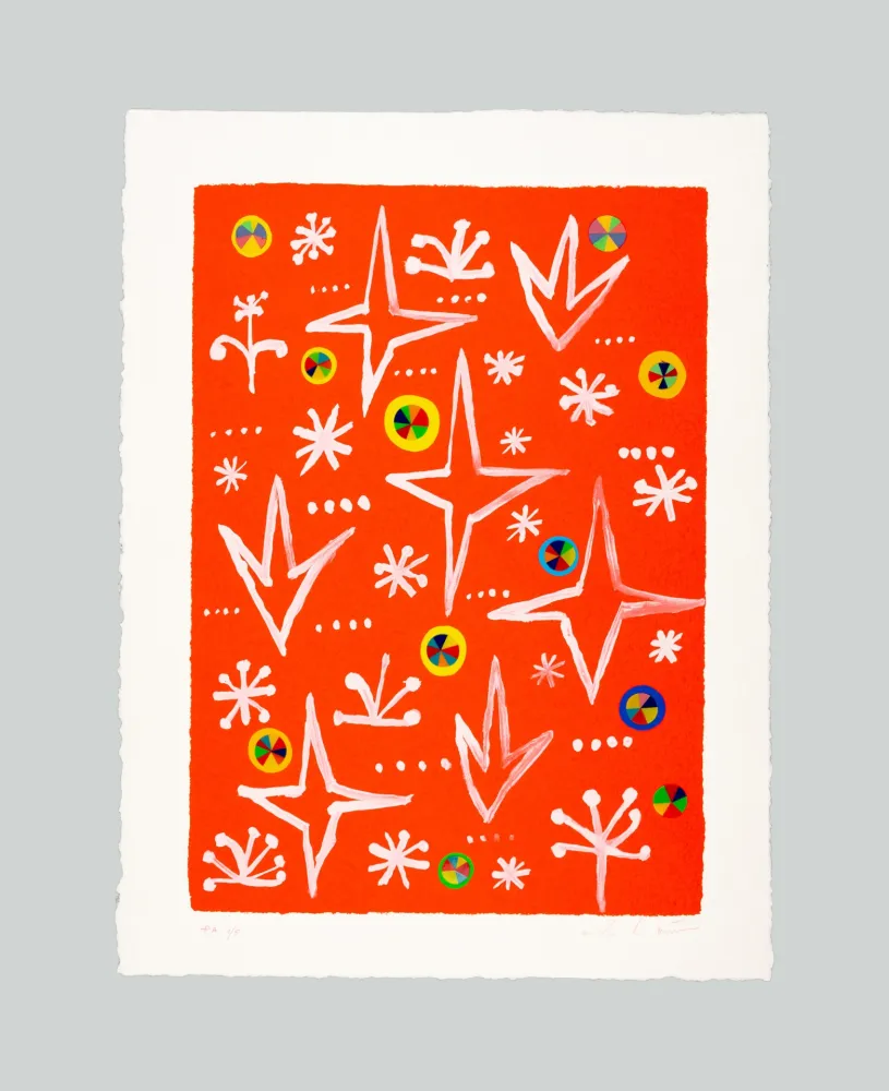 Sérigraphie De Maria - Ispirazione ed illuminazione nel Regno dei Fiori