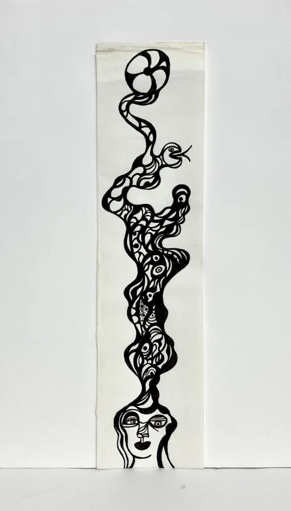 Aucune Technique De Saint Phalle - Encre sur papier 