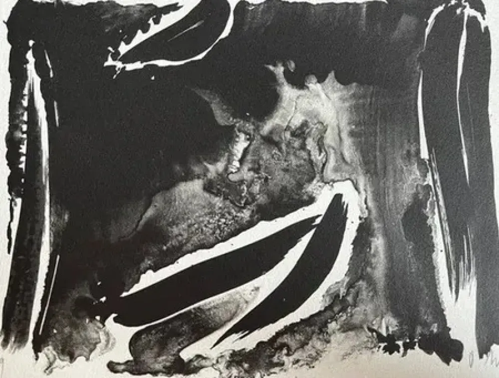 Lithographie Debré - Composition 