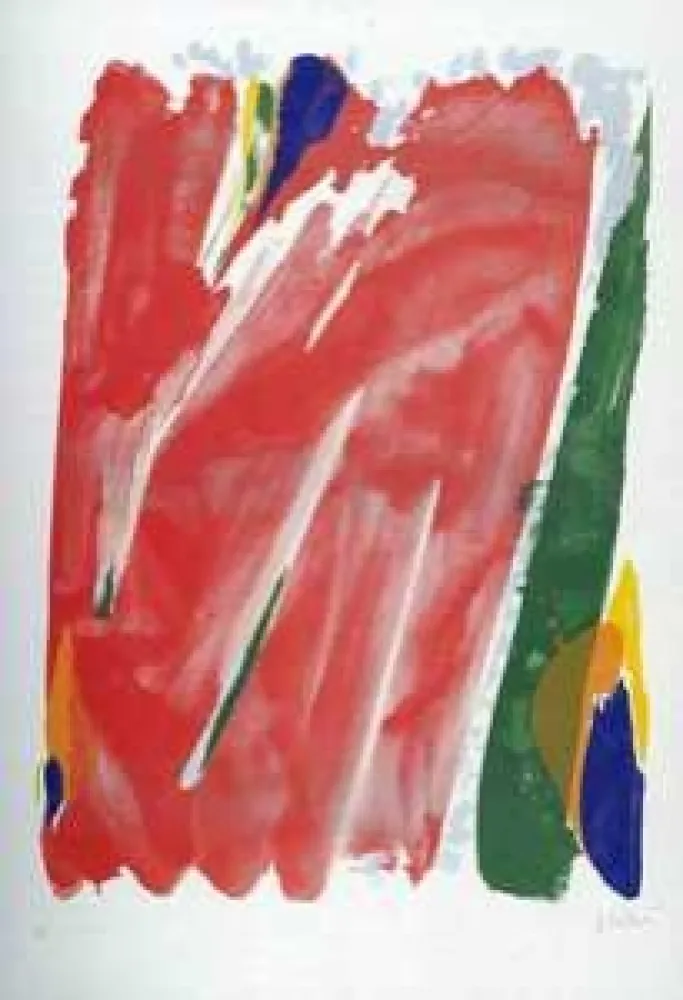 Lithographie Debré - JO BARCELONE 1992