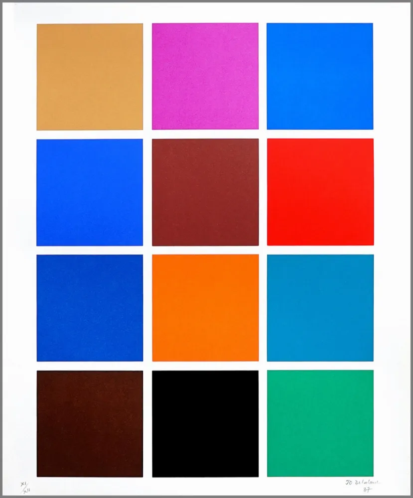 Sérigraphie Delahaut - Sans titre