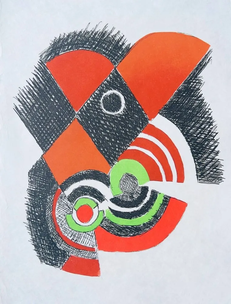 Eau-Forte Delaunay - Juste Présent