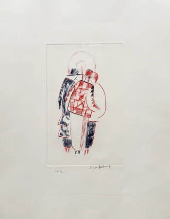 Eau-Forte Delaunay - Les Trois Dames