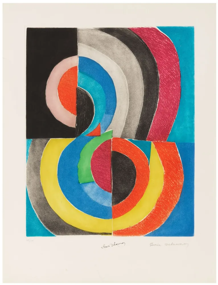 Eau-Forte Et Aquatinte Delaunay - Plougastel 