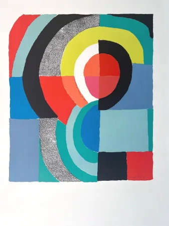 Lithographie Delaunay - Sans titre 