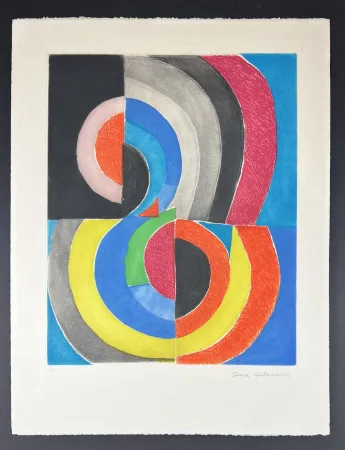 Gravure Delaunay - Untitled