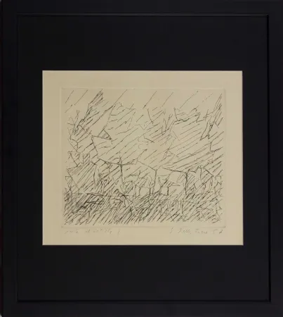 Eau-Forte Della Torre - Alberi in Lombardia