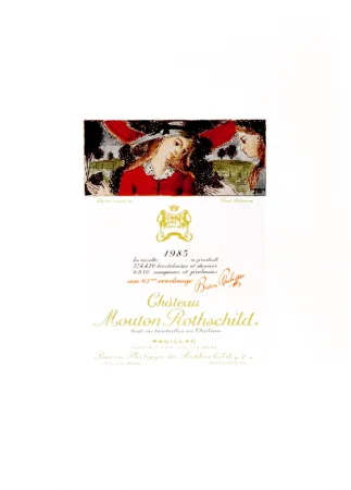 Lithographie Delvaux - Dessin inedite de Paul Delvaux 