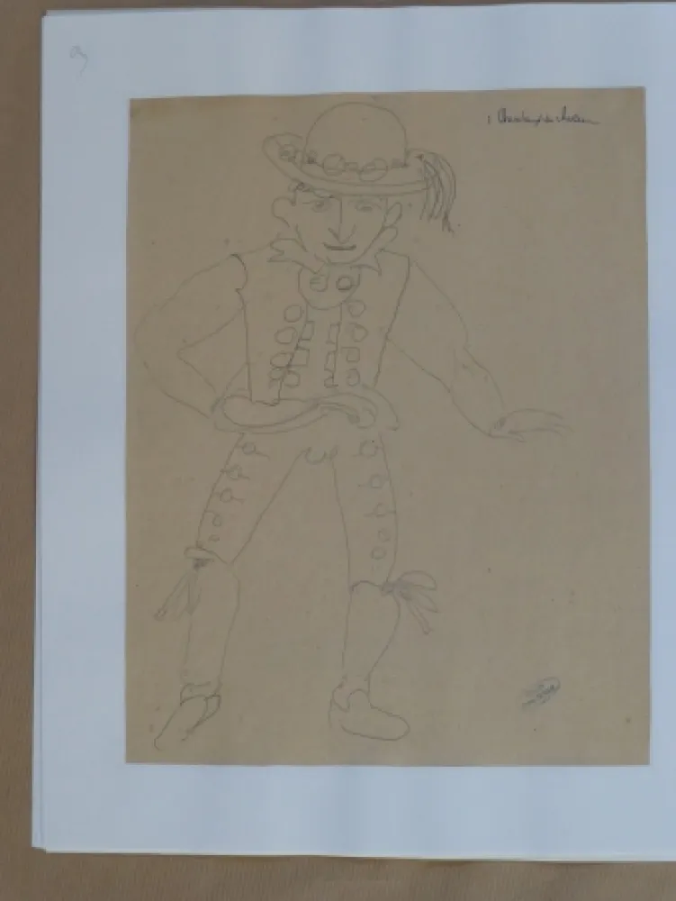 Aucune Technique Derain - Chanteur du choeur 