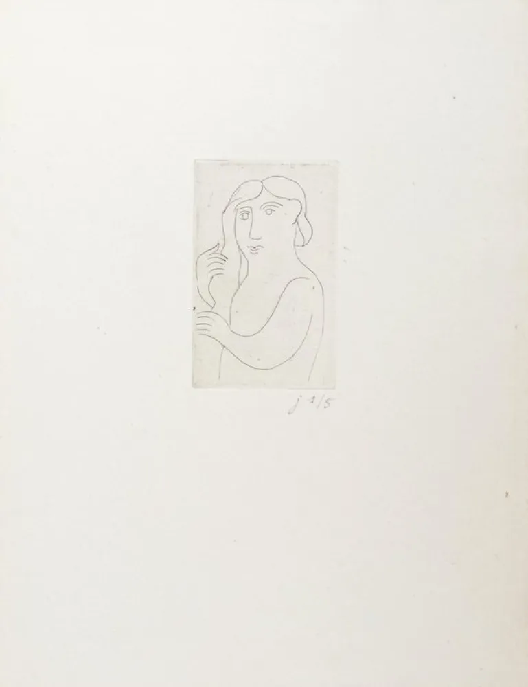 Eau-Forte Derain - Figure