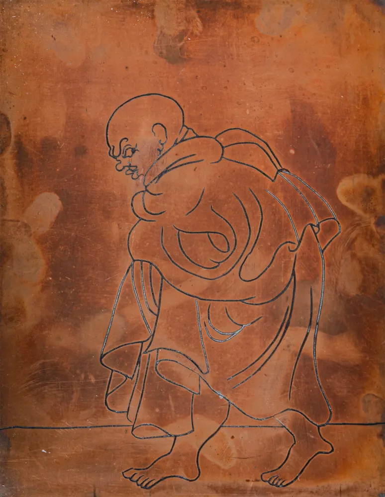 Gravure Derain - Le conspirateur 